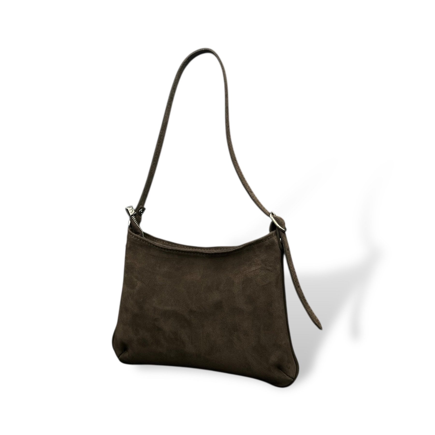 JASMINE tall - Women's suede calf leather shoulder bag