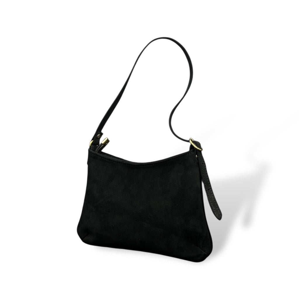 JASMINE tall - Women's suede calf leather shoulder bag