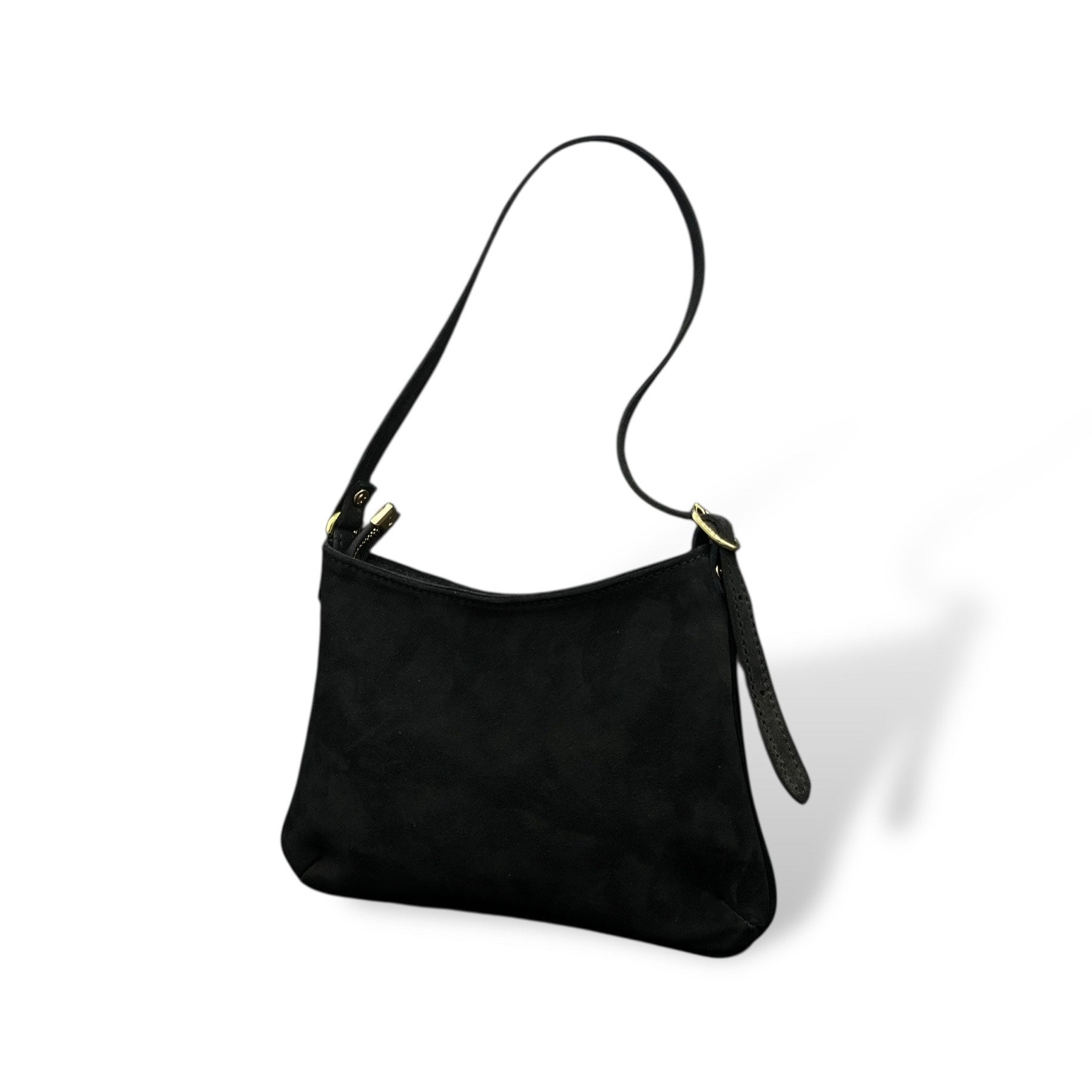 JASMINE tall - Women's suede calf leather shoulder bag