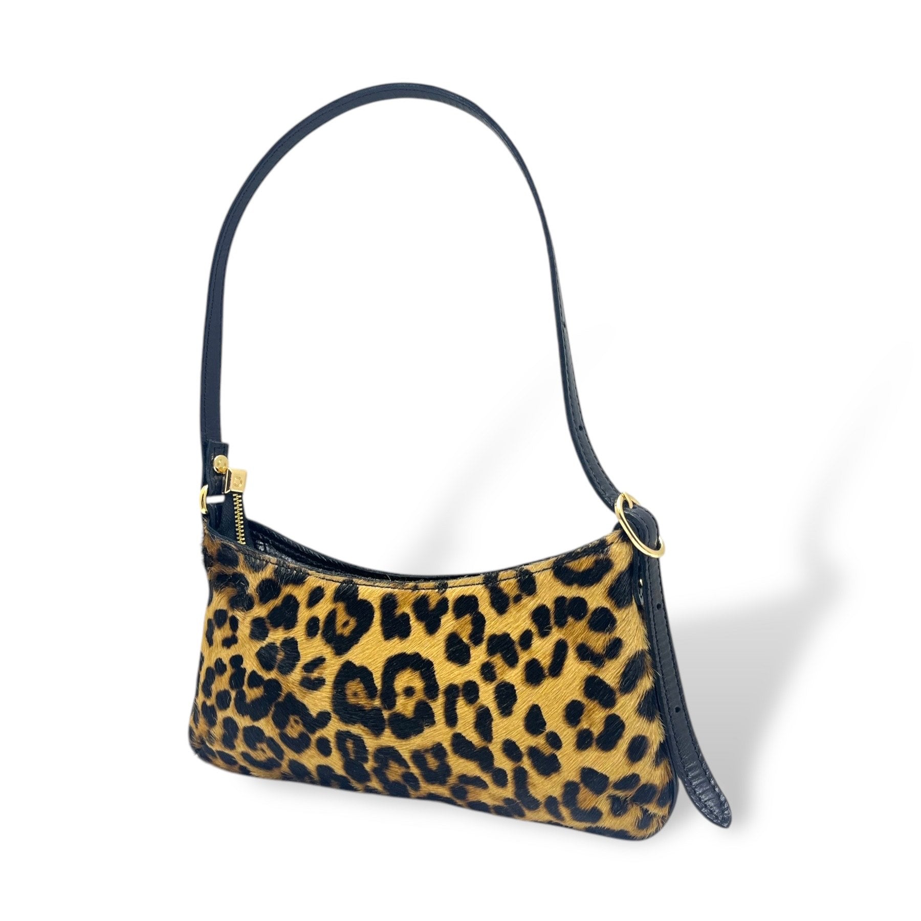 JASMINE - Women's pony hair calf leather shoulder bag