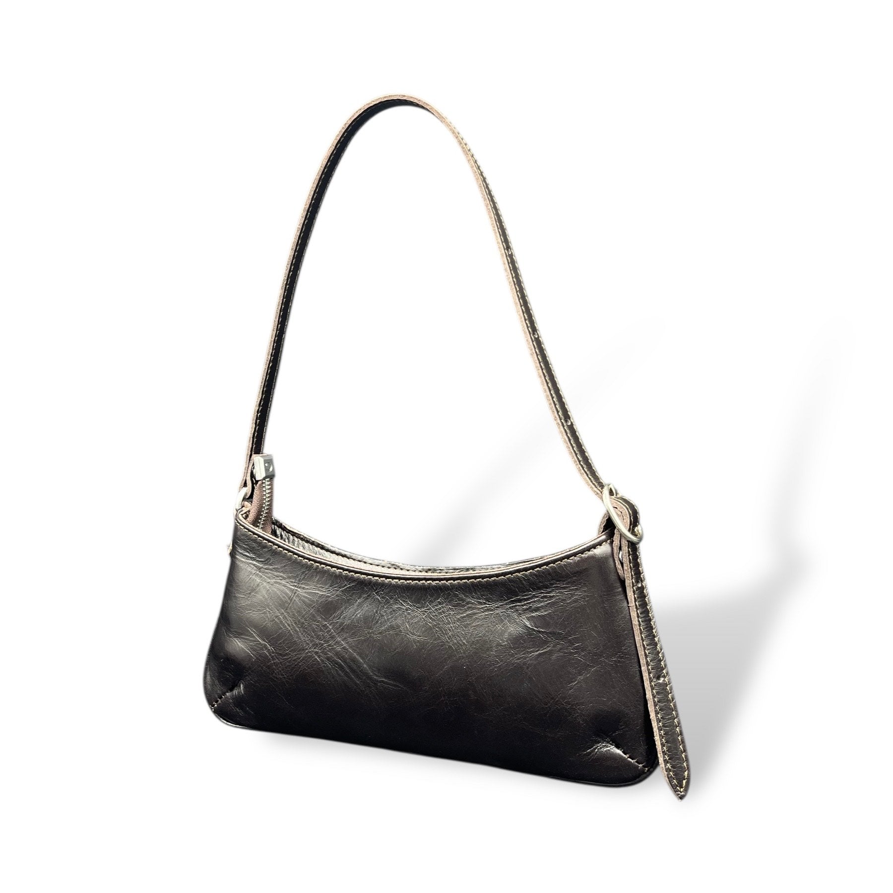 JASMINE - Women's calf leather shoulder bag