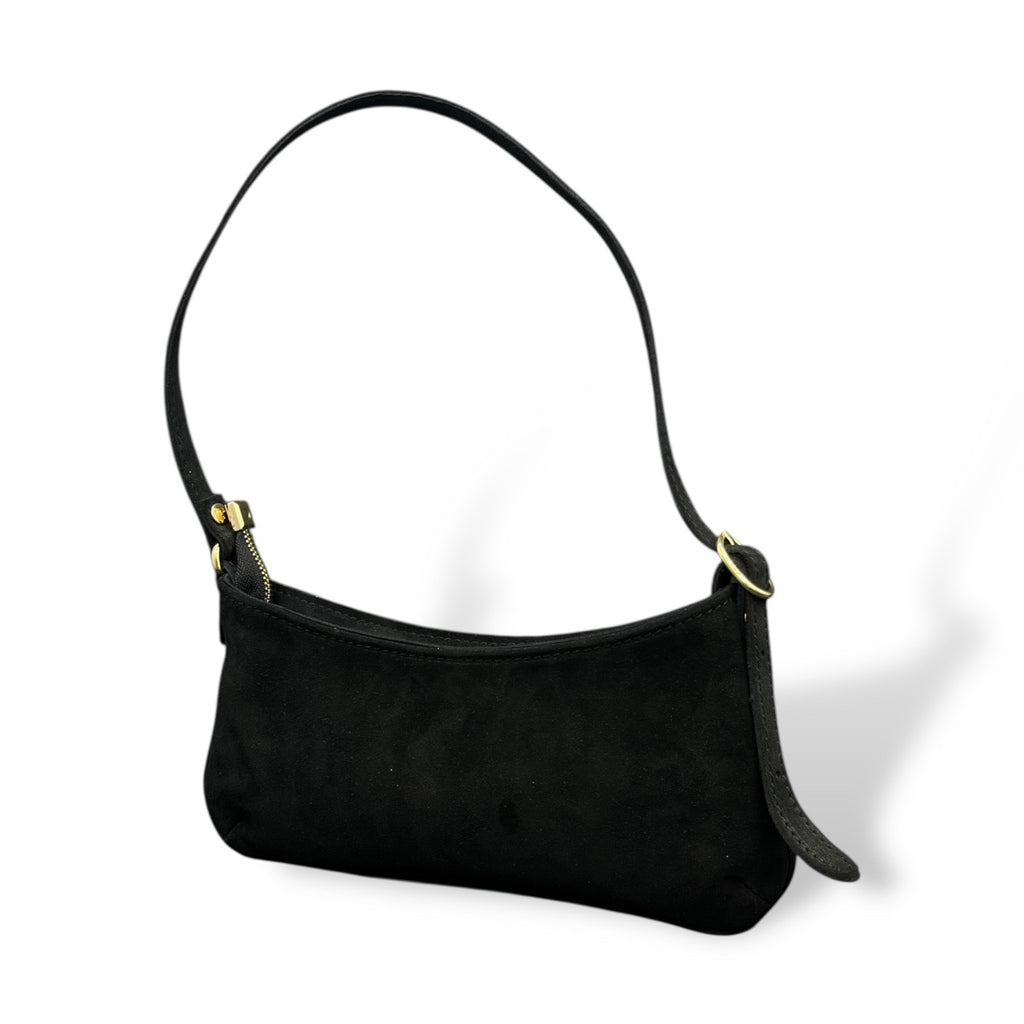 JASMINE - Women's suede calf leather shoulder bag