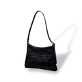 JASMINE tall - Women's crocodile calf leather shoulder bag