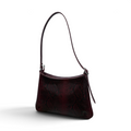 JASMINE tall - Women's python embossed calf leather shoulder bag