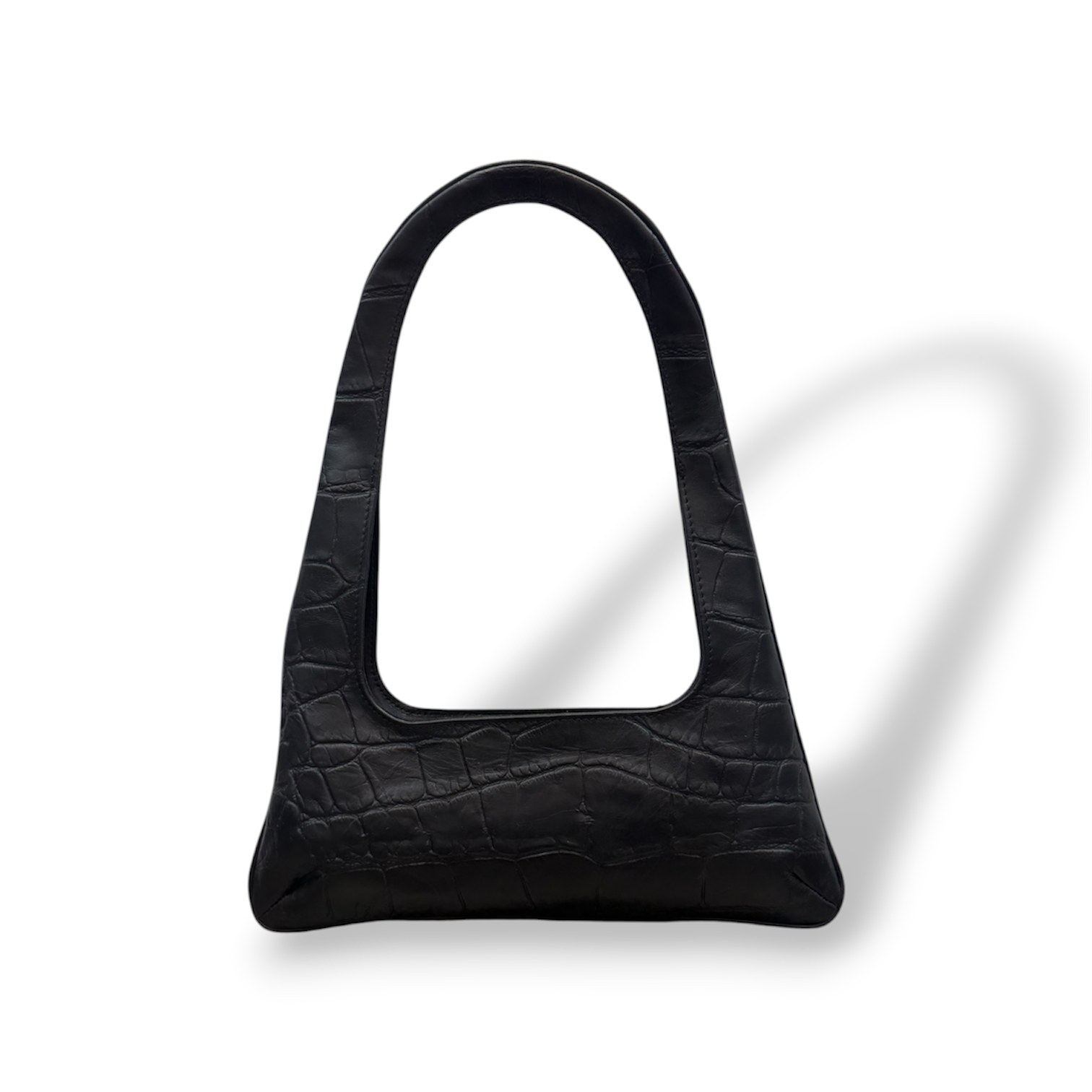 JASMINE LAB - Women's crocodile calf leather shoulder bag
