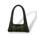 JASMINE LAB - Women's python embossed calf leather shoulder bag