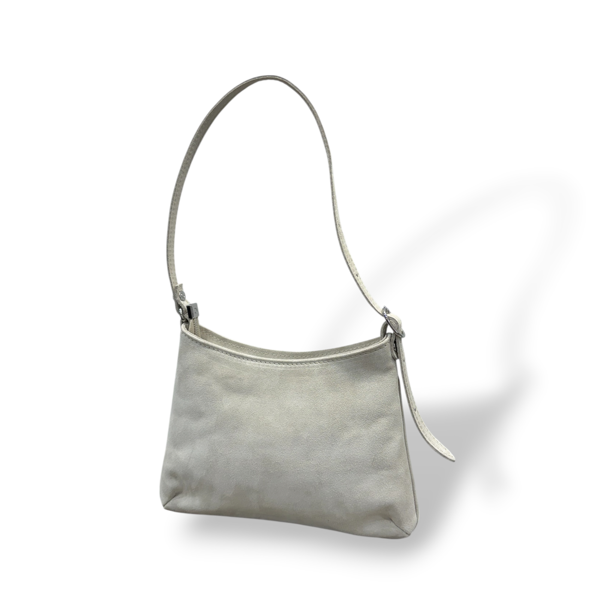 JASMINE tall - Women's suede calf leather shoulder bag