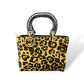 LADY B - Women's pony hair calf leather handbag