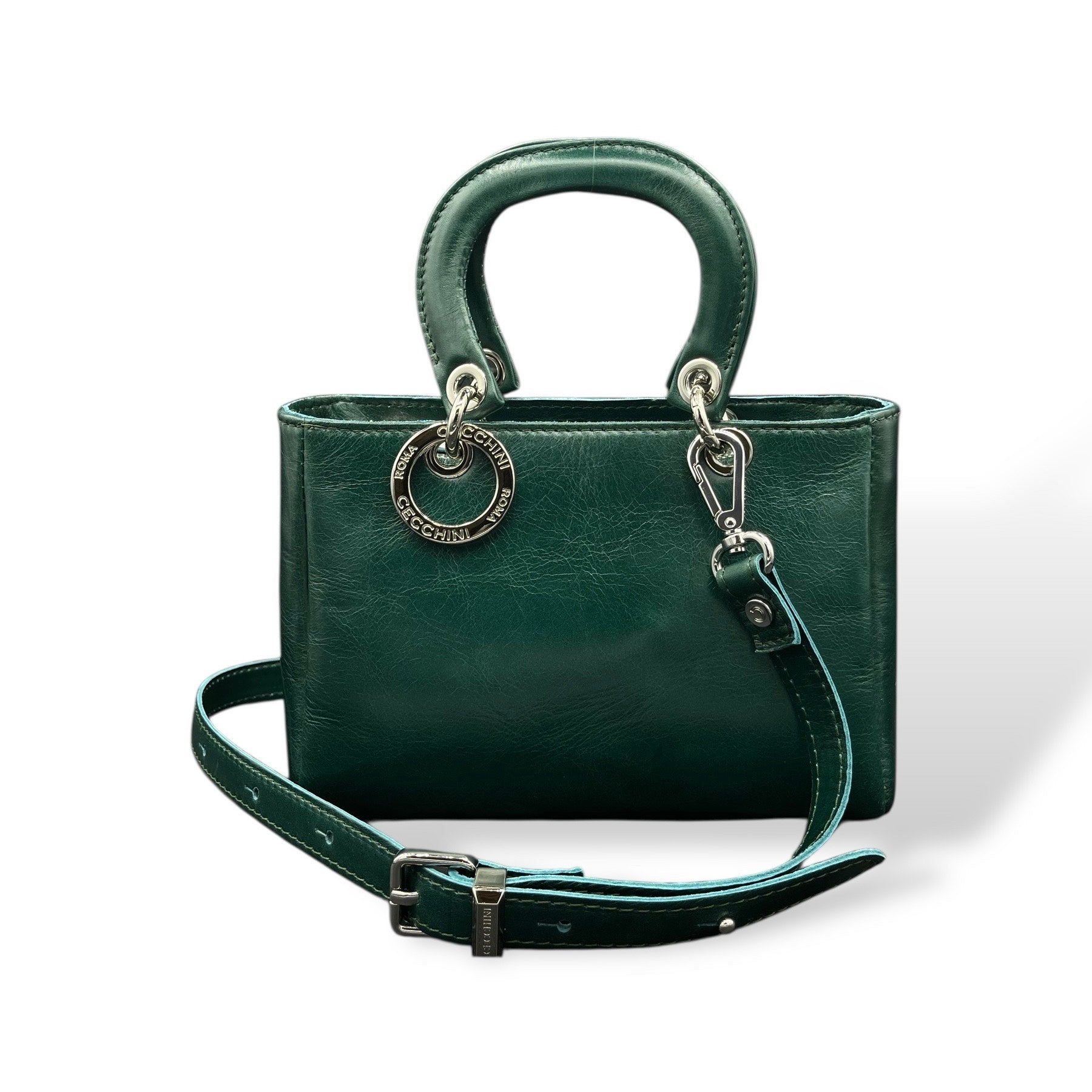 LADY B - Women's calf leather handbag