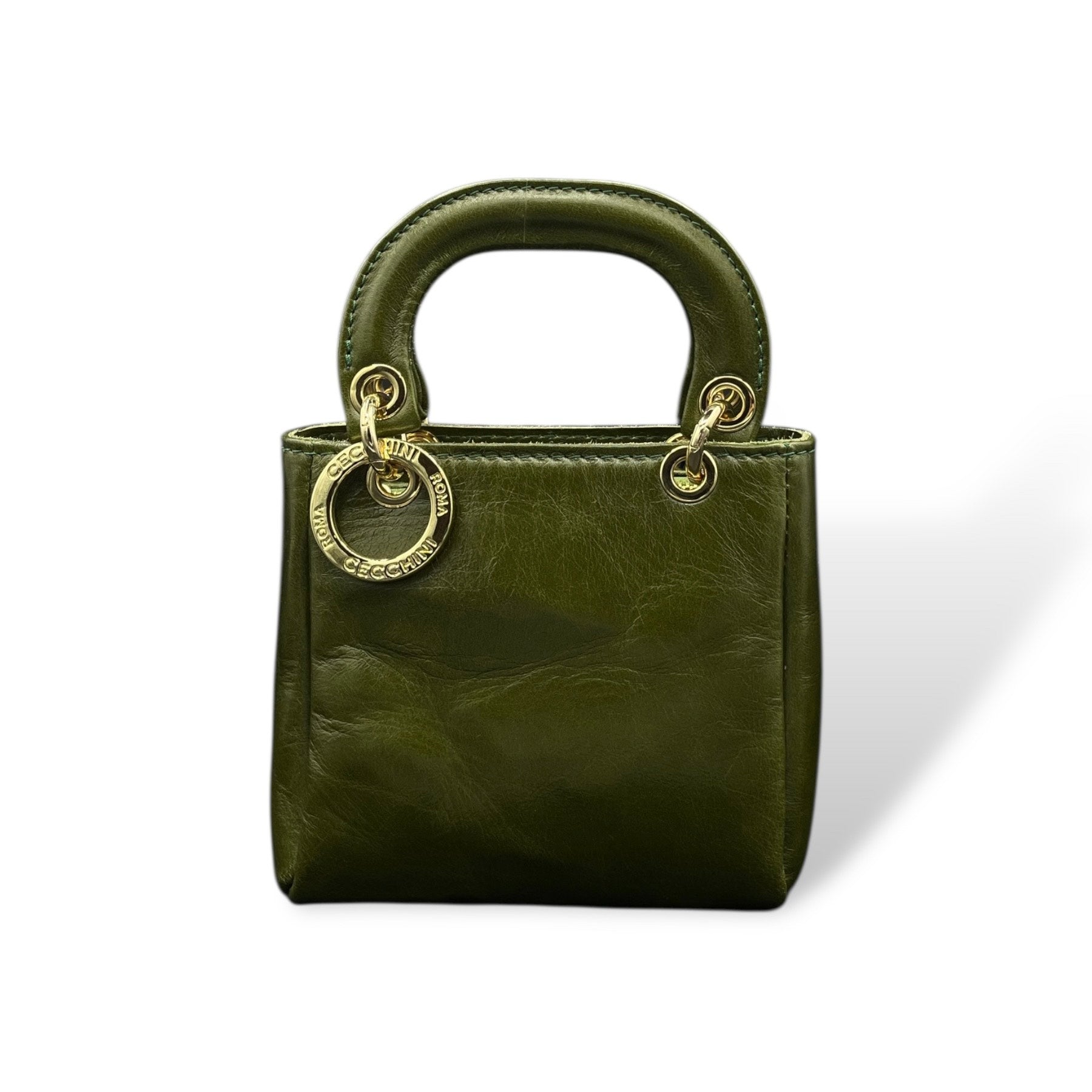 LADY B MINI - Women's calf leather handbag
