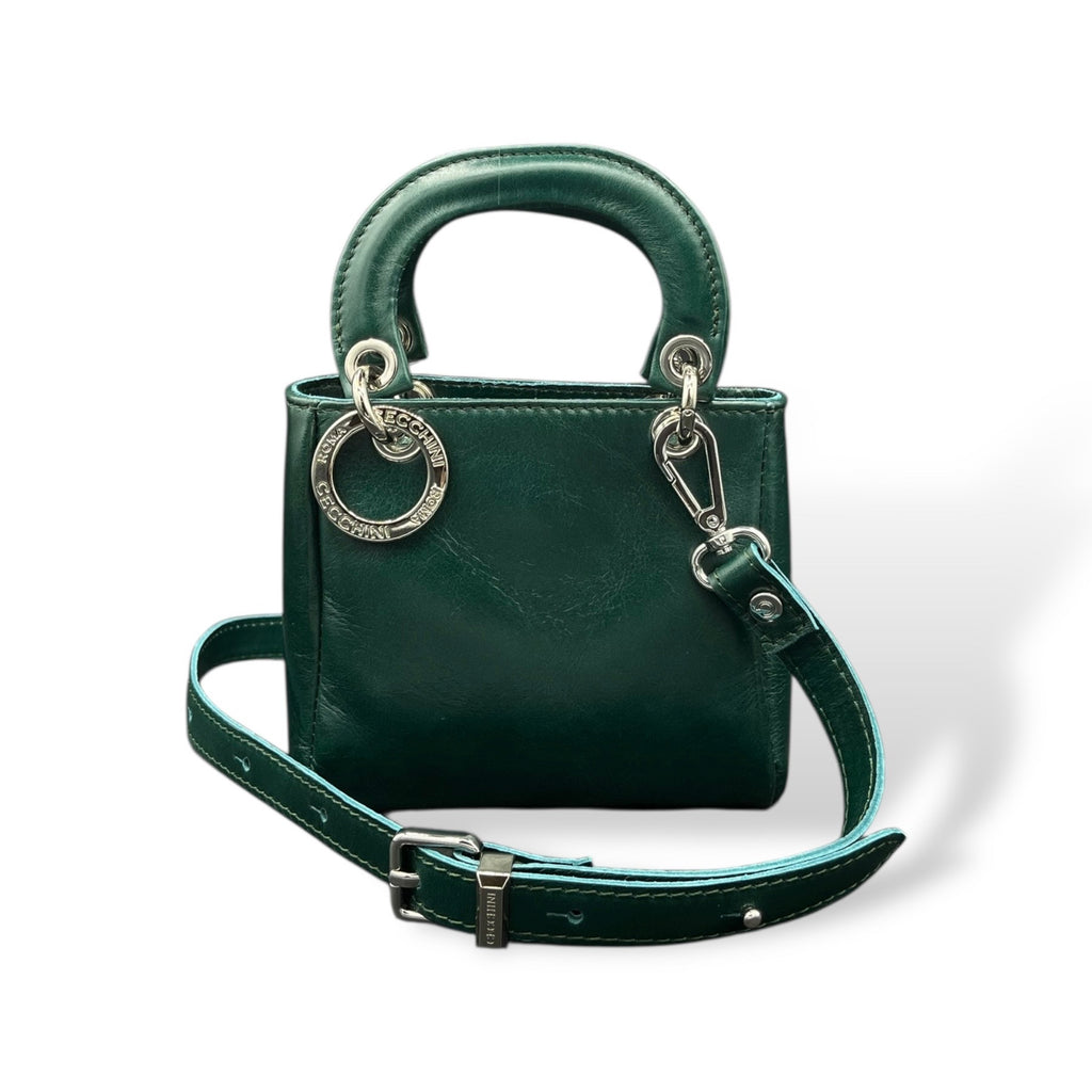 LADY B MINI - Women's calf leather handbag