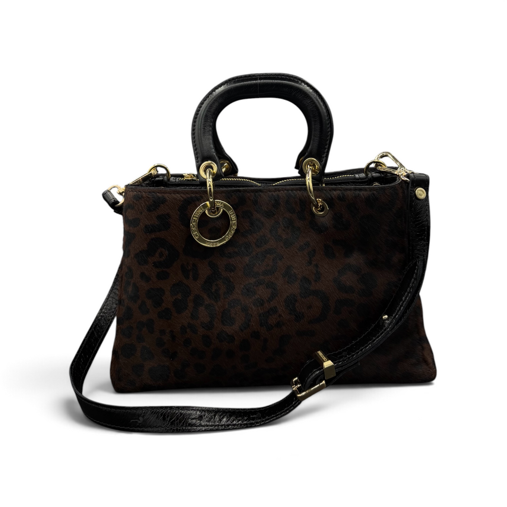 LADY BJ - Borsa da donna in pelle di vitello cavallino