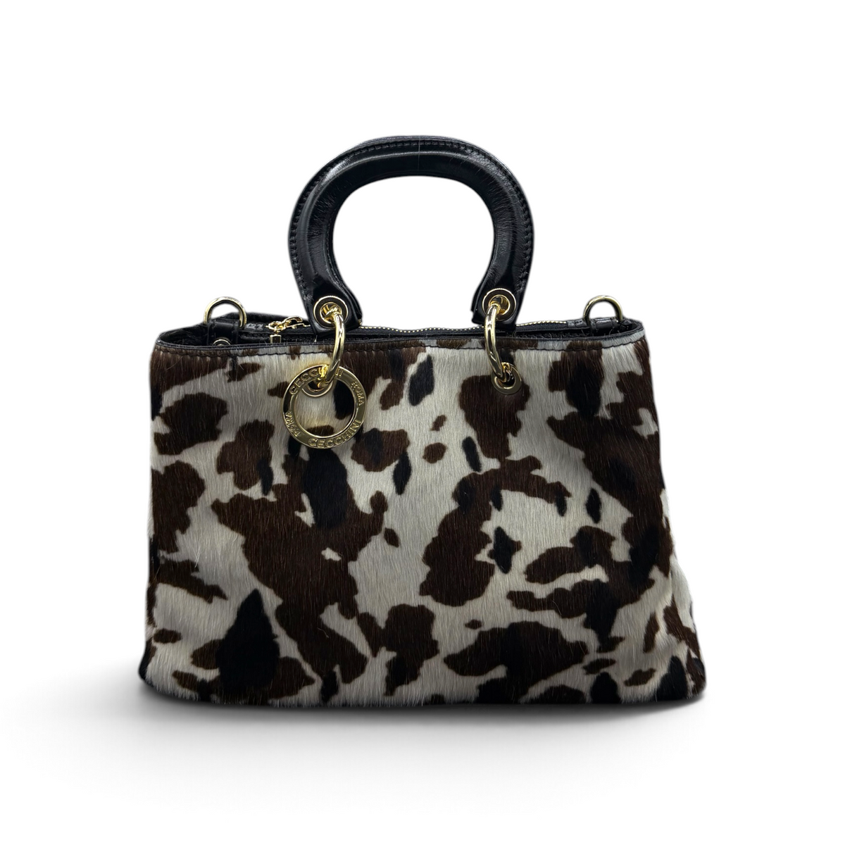 LADY BJ - Borsa da donna in pelle di vitello cavallino
