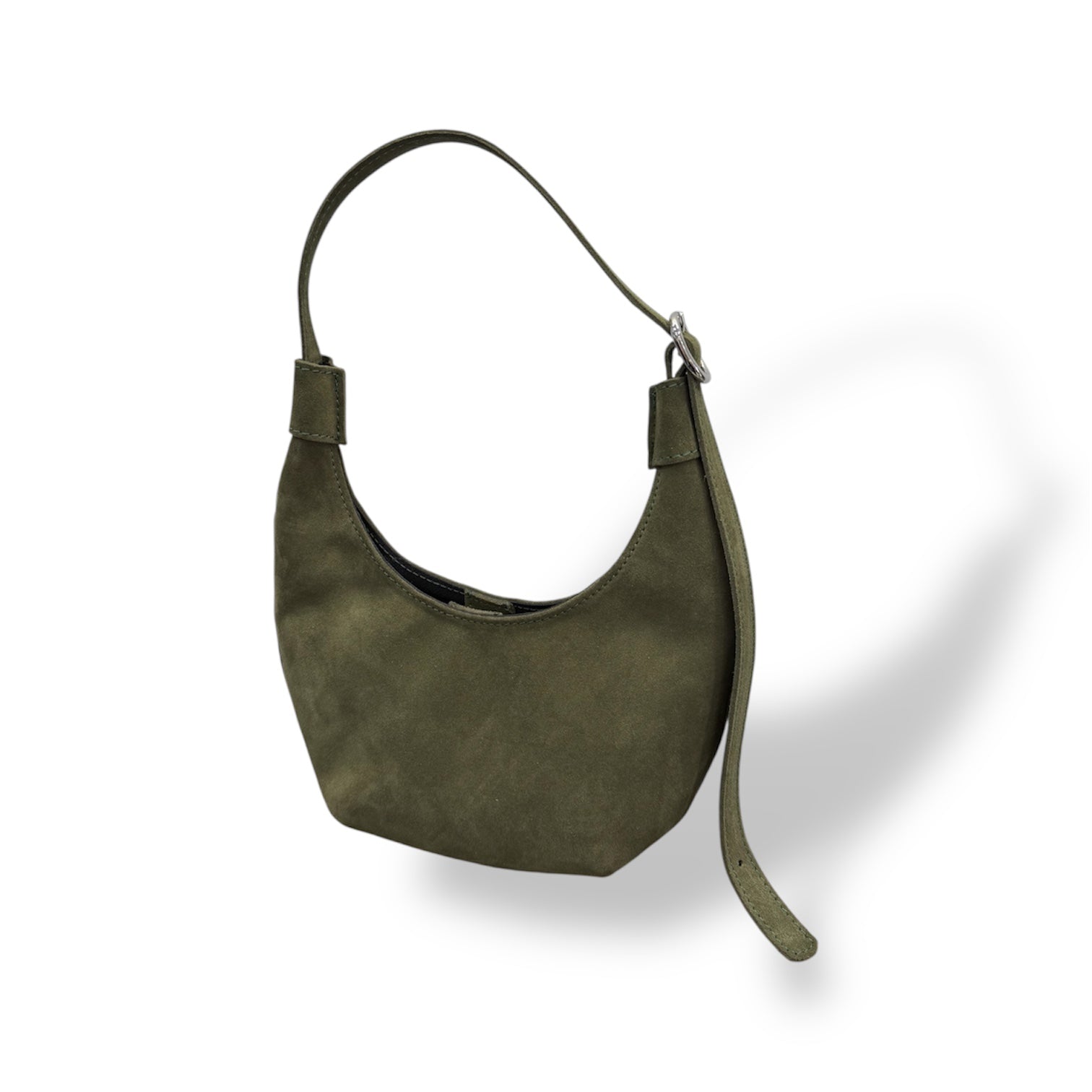 MAGGY - Women's suede calf leather shoulder bag