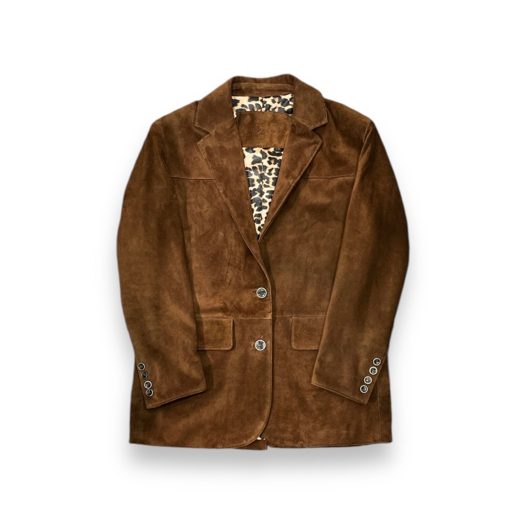 MANUELA - Women's suede calf leather blazer