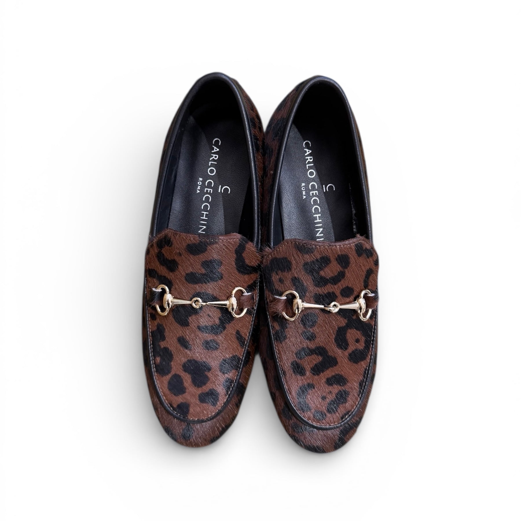 MICHELA - Women's pony hair calf leather loafers
