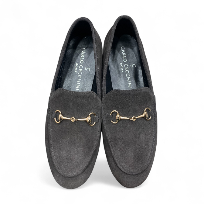 MICHELA - Women's suede calf leather loafers