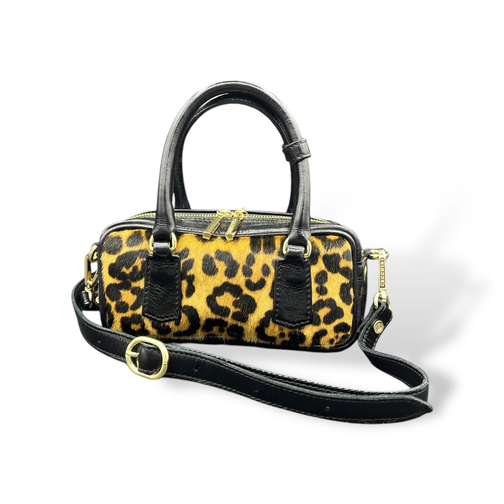 MIMI mini - Women's pony hair calf leather handbag