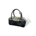 MIMI mini - Women's crocodile embossed calf leather handbag