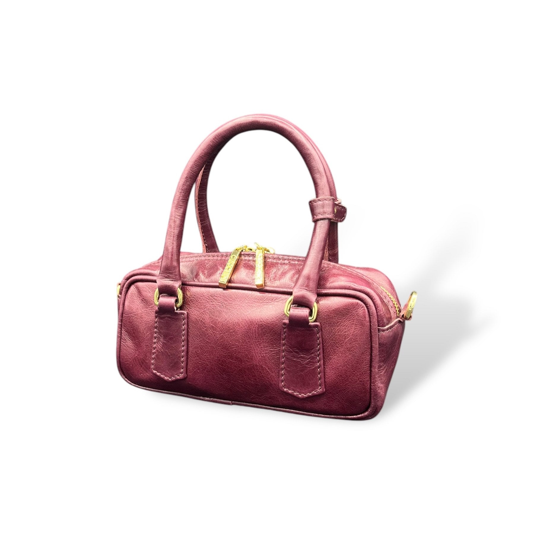 MIMI mini - Women's calf leather handbag