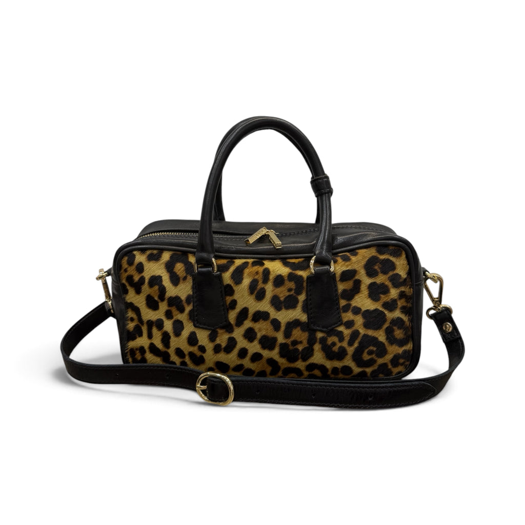 MIMI big - Women's pony hair calf leather handbag