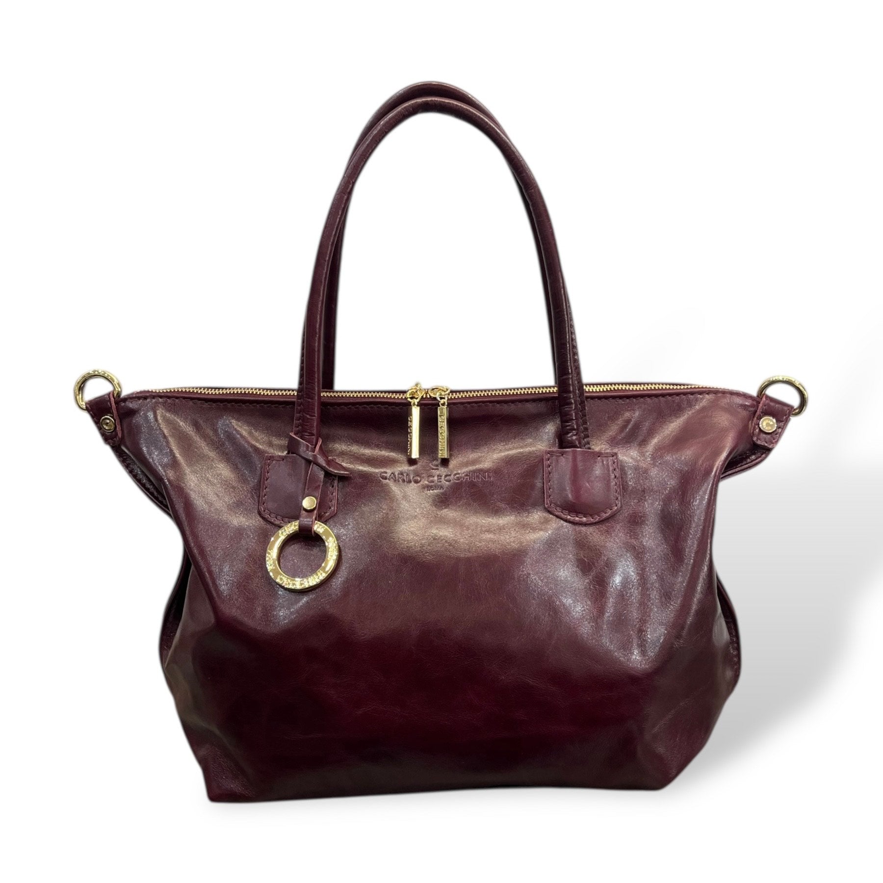 NEVERFULL - Women's calf leather shoulder bag