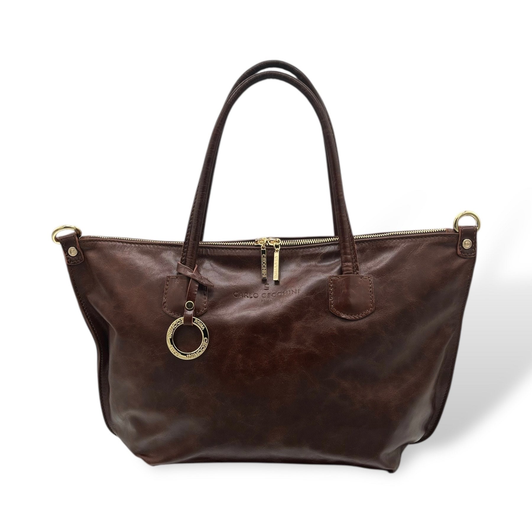 NEVERFULL - Women's calf leather shoulder bag