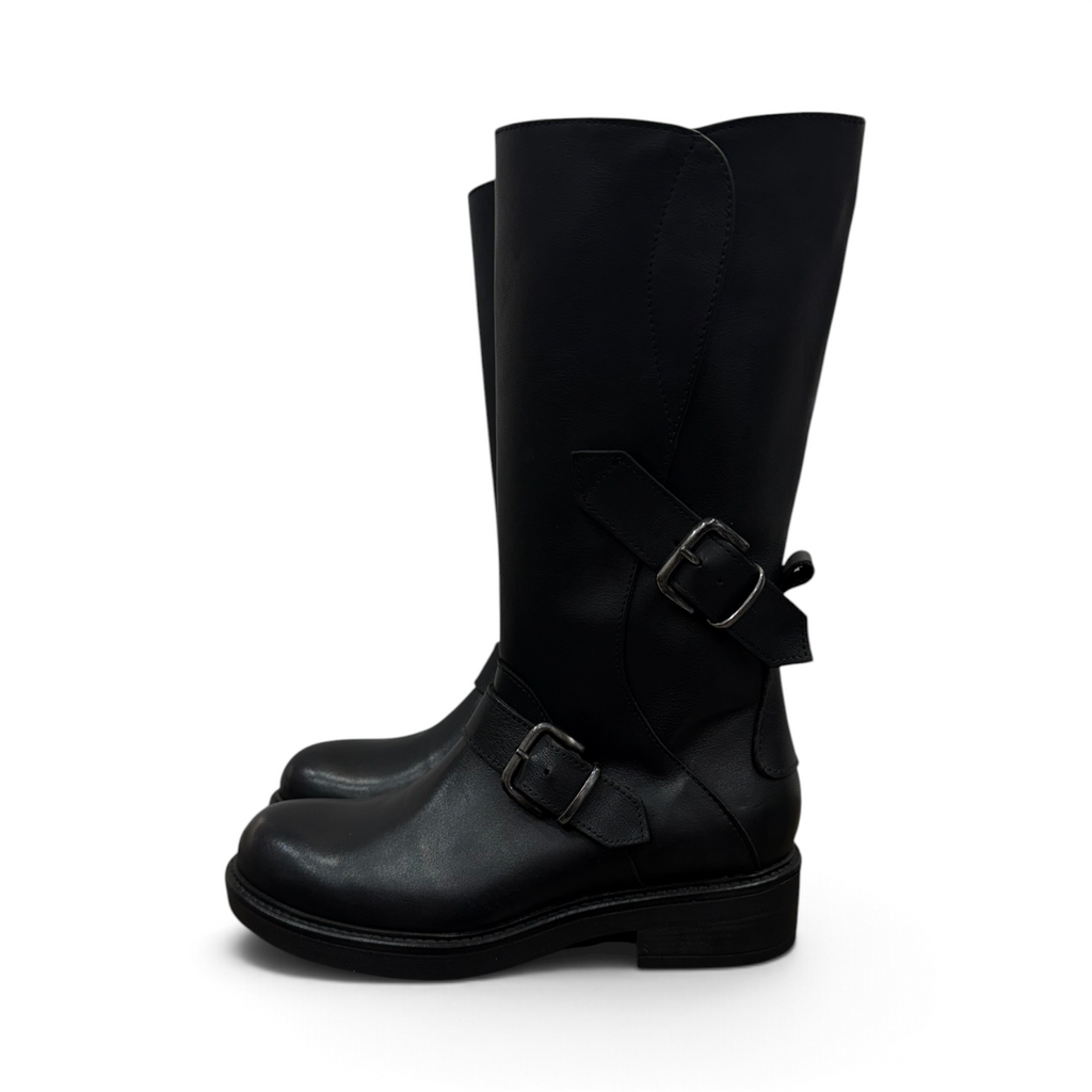NION 53 - Stivaletti da donna in vera pelle