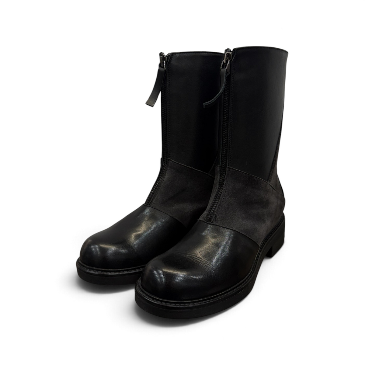 NION 54 - Stivaletti da donna in vera pelle