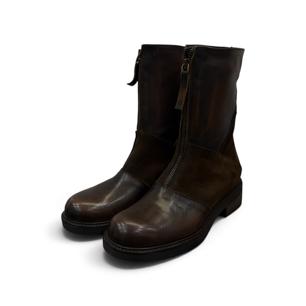 NION 54 - Stivaletti da donna in vera pelle