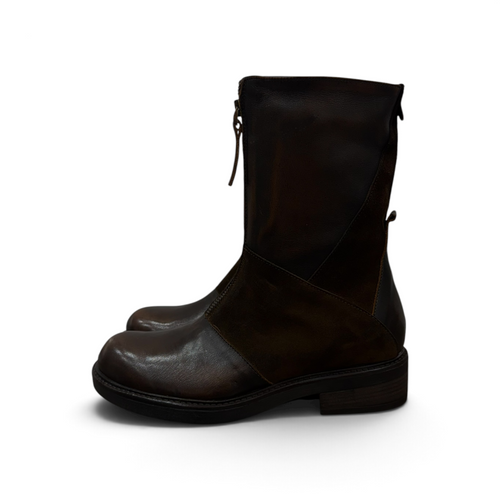 NION 54 - Stivaletti da donna in vera pelle