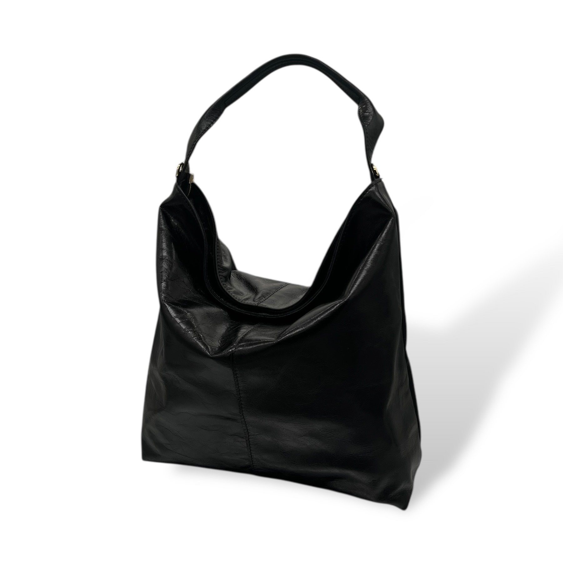 SACCA EMPIRE big - Women's calf leather shoulder bag