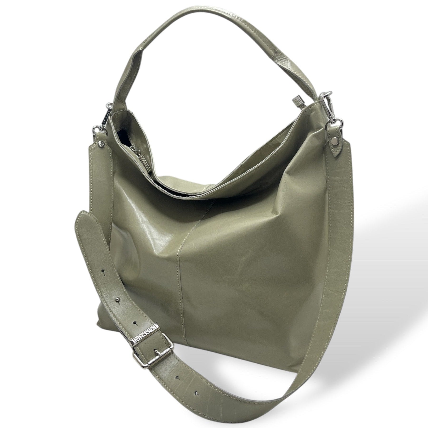 SACCA EMPIRE big - Women's calf leather shoulder bag