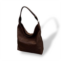 SACCA EMPIRE small - Women's woven embossed calf leather shoulder bag