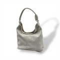 SACCA EMPIRE small - Women's suede calf leather shoulder bag